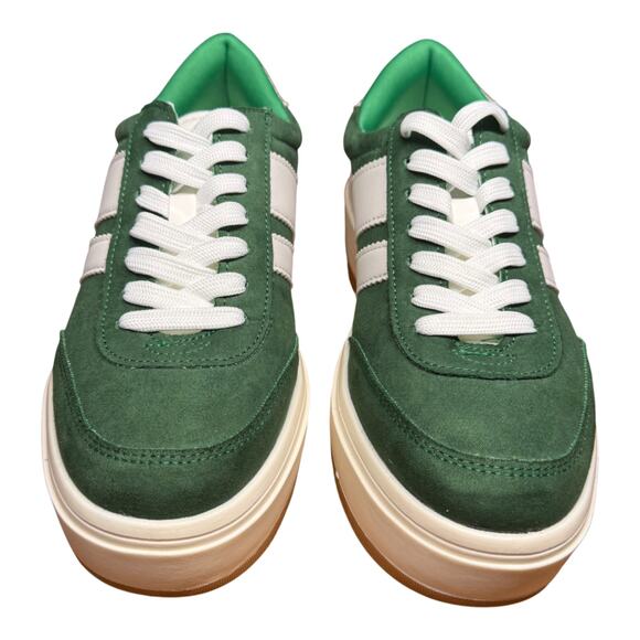 MADDEN GIRL Navida Women's 8M Platform Low Top Sneakers Green White Shoes READ - Picture 8 of 12